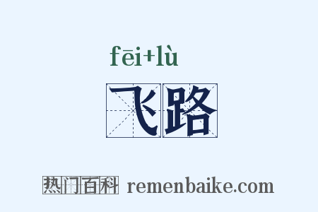 飞路是什么意思的图片